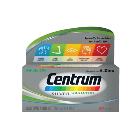 Centrum Silver Adults 50+ 100 tabs