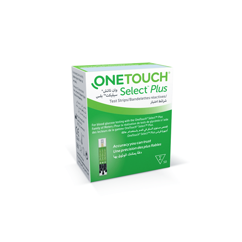 One Touch Select Plus Strips 50's