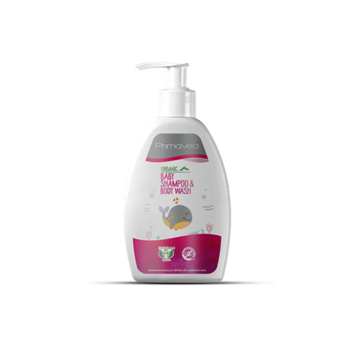 Primavea Organic Baby Shampoo & Body Wash 300ml