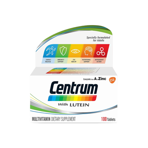 Centrum with Lutein 100 tabs
