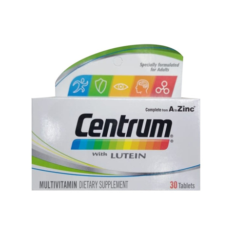 Centrum with Lutein 30 tabs