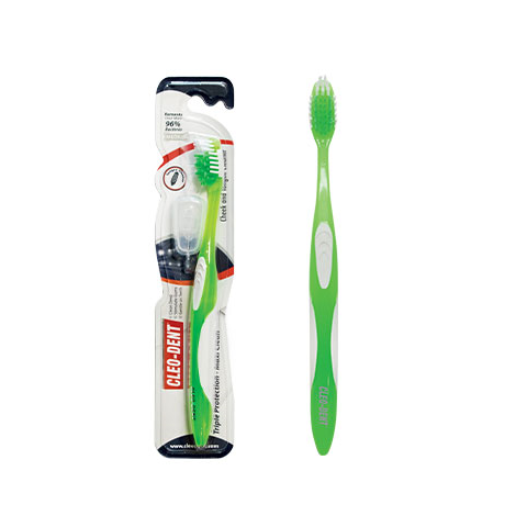 Cleo Dent Toothbrush Triple Protection Maxi Care Medium 2046