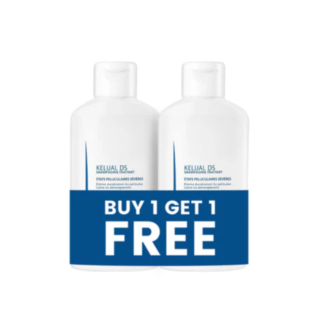 Ducray Kelual DS anti dandruff shampoo buy 1 get 1 free