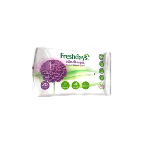 Freshdays Intimate Wipes x20
