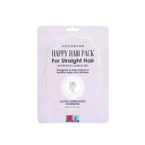 Korean KOCOSTAR Happy Hair Mask for Straight Hair