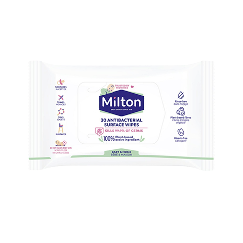 Milton Antibacterial Surface Wipes 30's