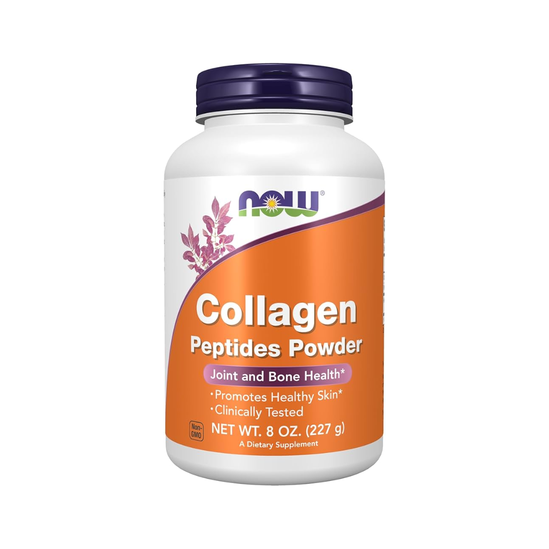 now collagen peptides powder 227g supplement