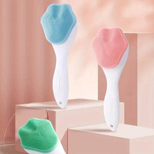 Silicone Face Scrubber Exfoliating Brush