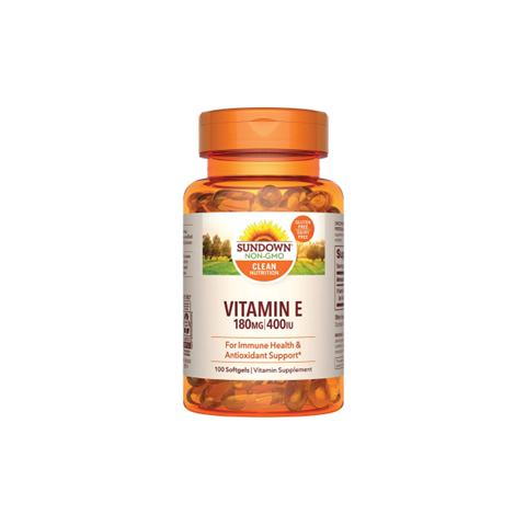 Sundown Vitamin E 400IU 100 softgels