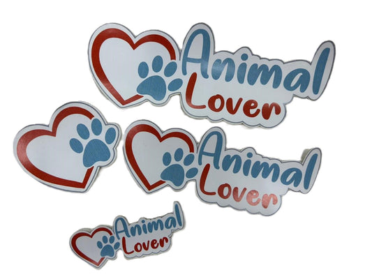 Animal Lover Car Sticker