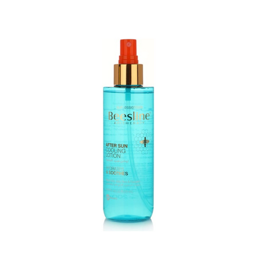 Beesline After Sun Cooling Lotion Spray 200ml designed to hydrate, cool, and soothe sun-exposed skin while helping maintain soft, refreshed, and healthy-looking skin.