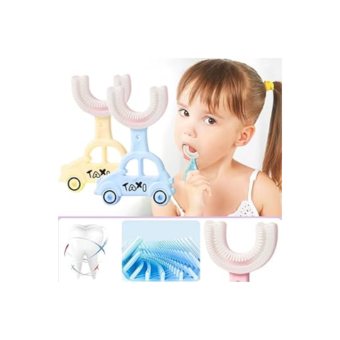 Silicone U-Shape Taxi Toothbrush