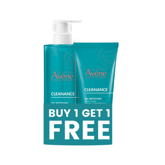 Avène Cleanance cleansing gel buy 1 get 1 free for oily and acne prone skin