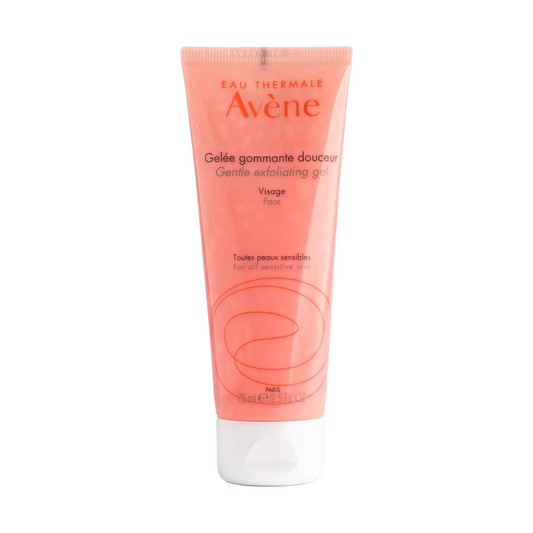 avene gentle exfoliating gel 75ml face scrub