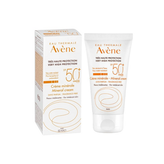 avene mineral sunscreen spf50 sensitive skin