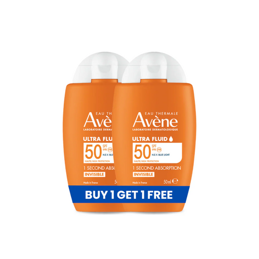 Avène Ultra Fluid SPF50+ sunscreen for oily sensitive skin