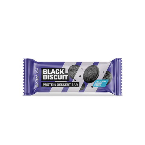 Protein Dessert Bar Black Biscuit