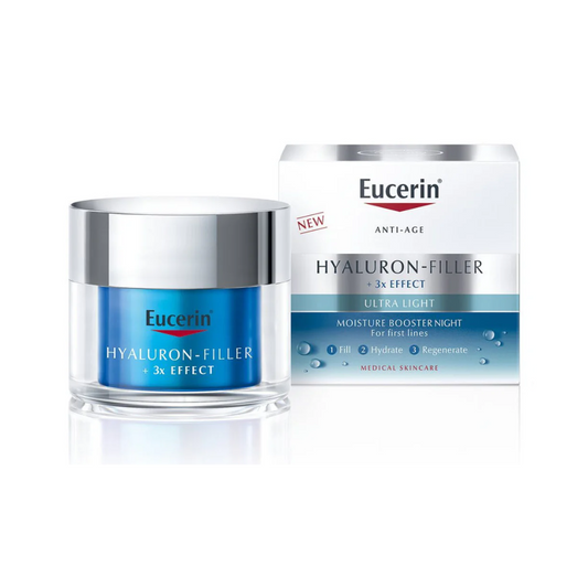 Eucerin Hyaluron-Filler cream packaging on a white background