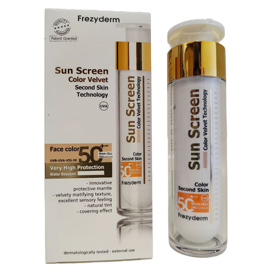 Frezyderm Sun Screen Velvet Tinted Face SPF 50+ 50 ml