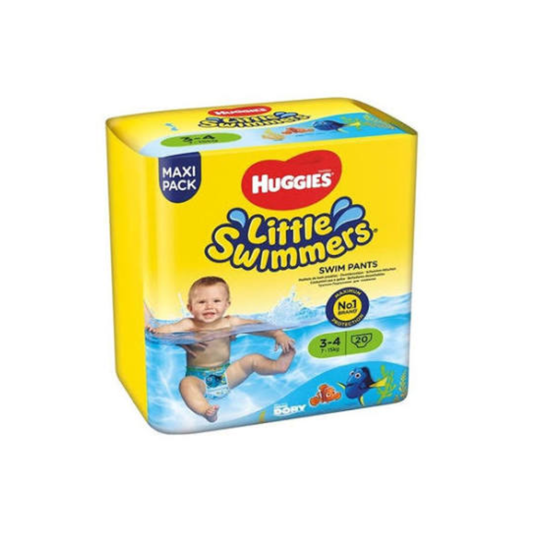 Huggies Little Swimmers Size 3-4 disposable swim pants 7-15 kg Maxi 
