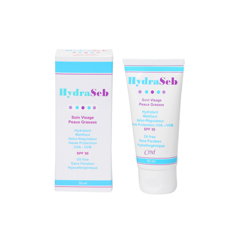 Hydraseb Moisturizing Gel Cream for Oily Skin with SPF