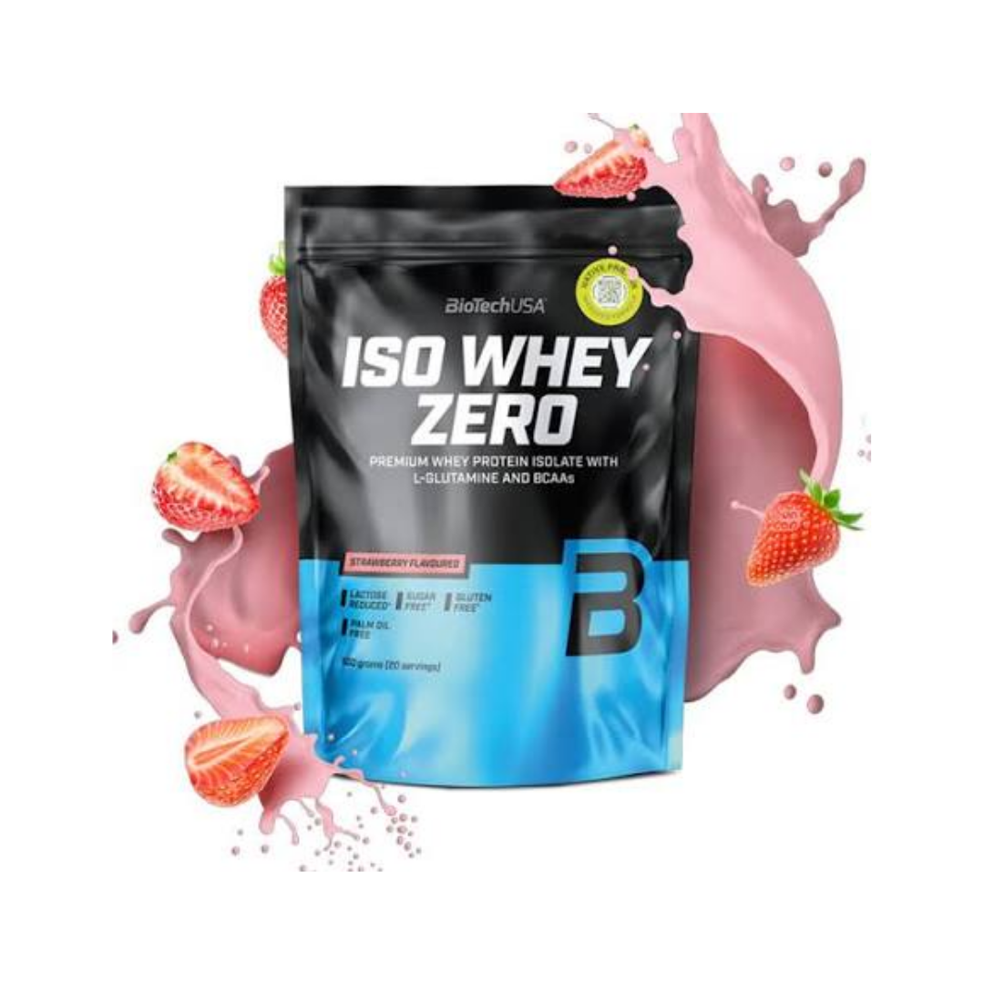BioTechUSA Iso Whey Zero 454g – Lactose-Free Whey Protein Isolate