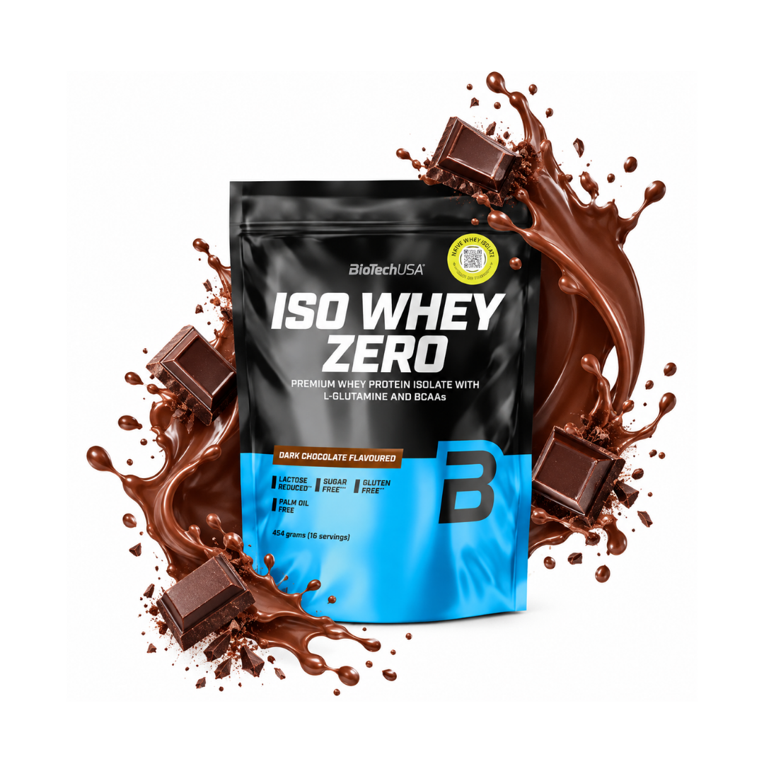 BioTechUSA Iso Whey Zero 454g – Lactose-Free Whey Protein Isolate
