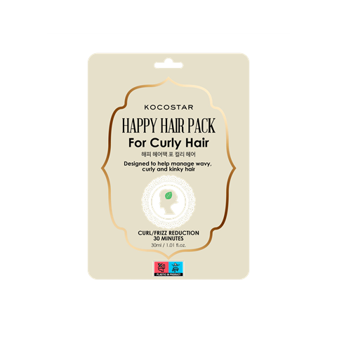 Korean KOCOSTAR Happy Hair Mask for Curly Hair