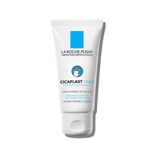 La Roche-Posay Cicaplast Mains hand cream on a white background