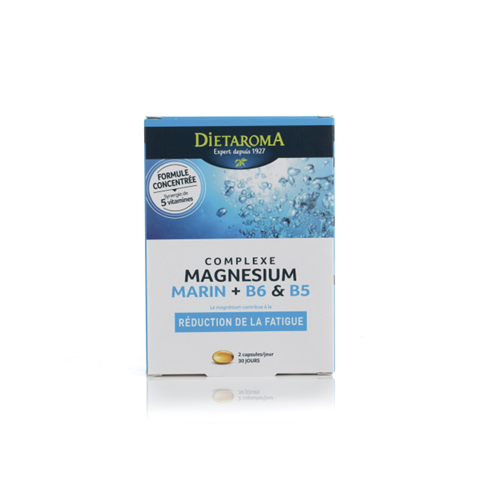 Magnesium Marine + B6 complex marine & B5 Dietaroma 60caps