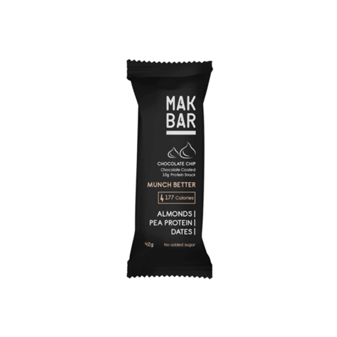 MAK BAR Almonds Pea Protein Dates Bar – Plant-Based Protein Snack (50 g)