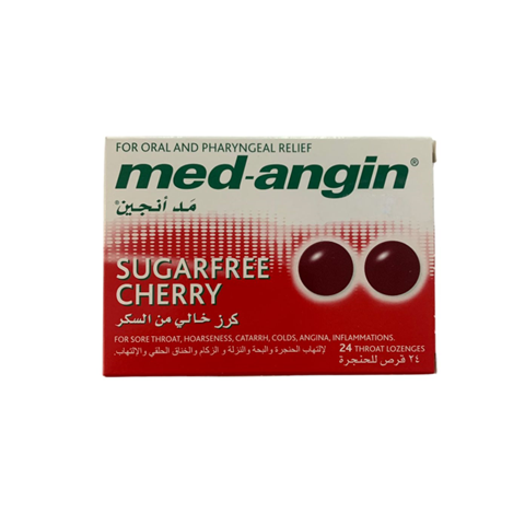Med-Angin Sore Throat 15 Lozenges Sugar Free