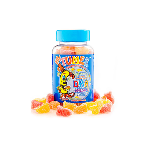 Mr. Tumee Omega 3 + DHA Gluten Free 60 Gummies for Kids