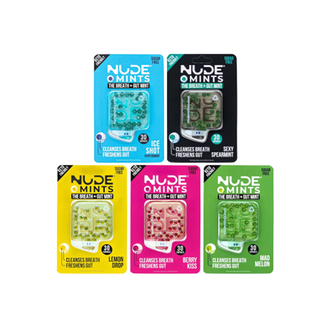 Nude Mints Dual Action Liquid Capsules