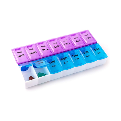 Pill Box 1 week Two Times