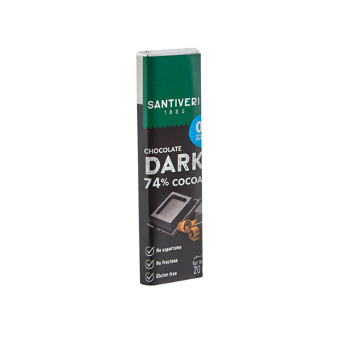 Santiveri Dark Chocolate 74% Cacao