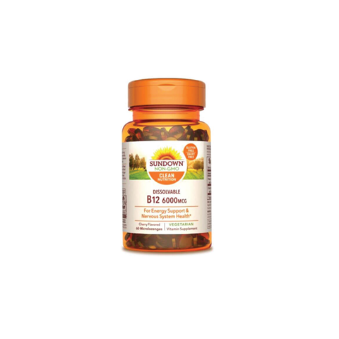 Sundown Vitamin B12 6000mcg 60tabs