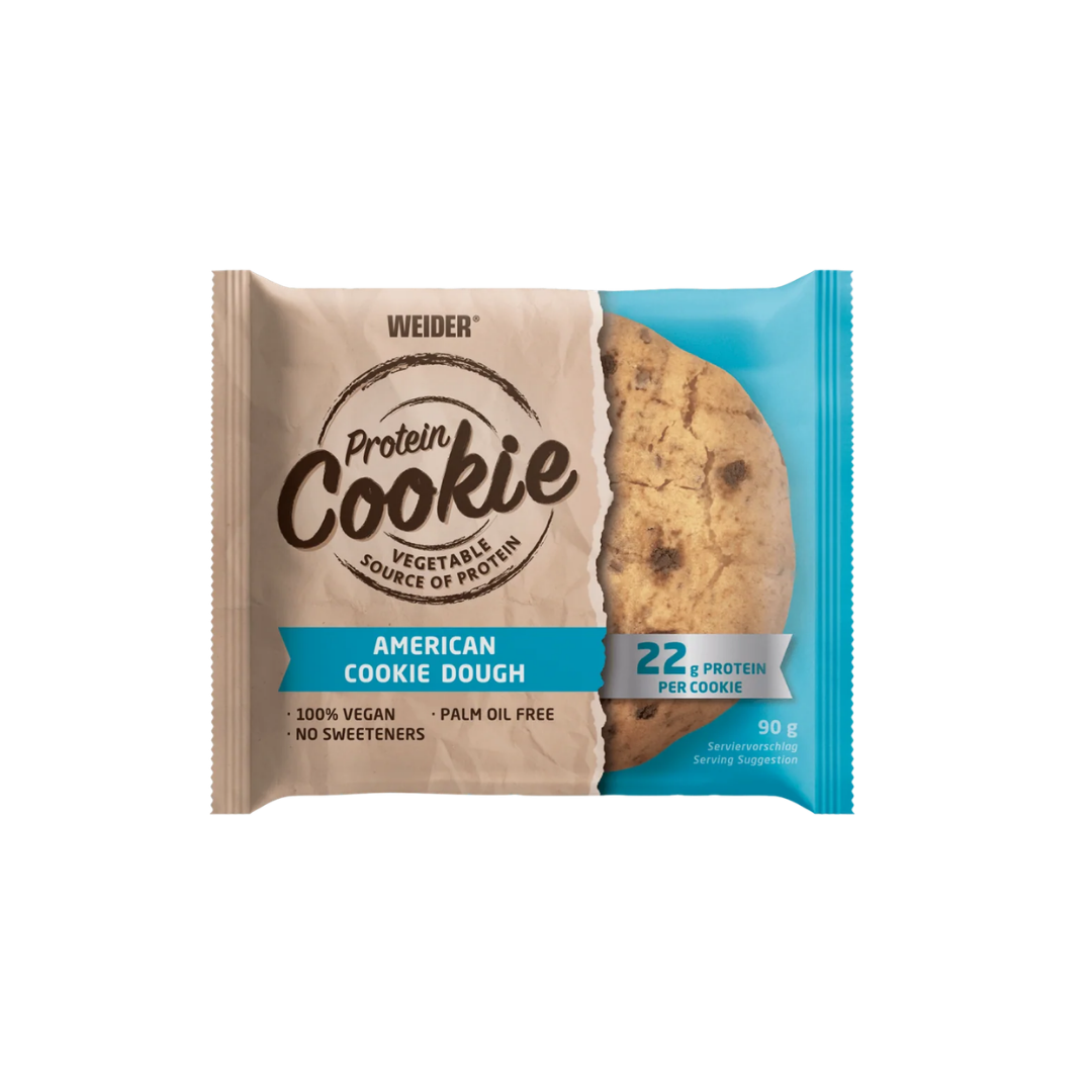 Weider Protein Cookie 90g – American Cookie Dough Vegan Protein Snack